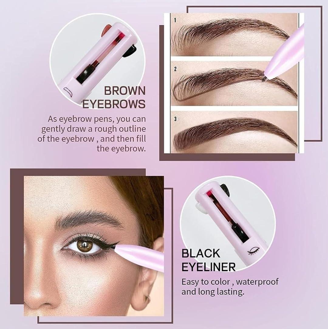 4-in-1 Touch-Up Makeup Pen – Eyeliner, Lip, Concealer & Brow in One
