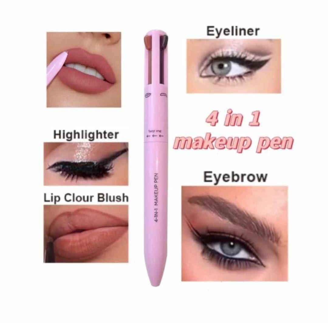 4-in-1 Touch-Up Makeup Pen – Eyeliner, Lip, Concealer & Brow in One