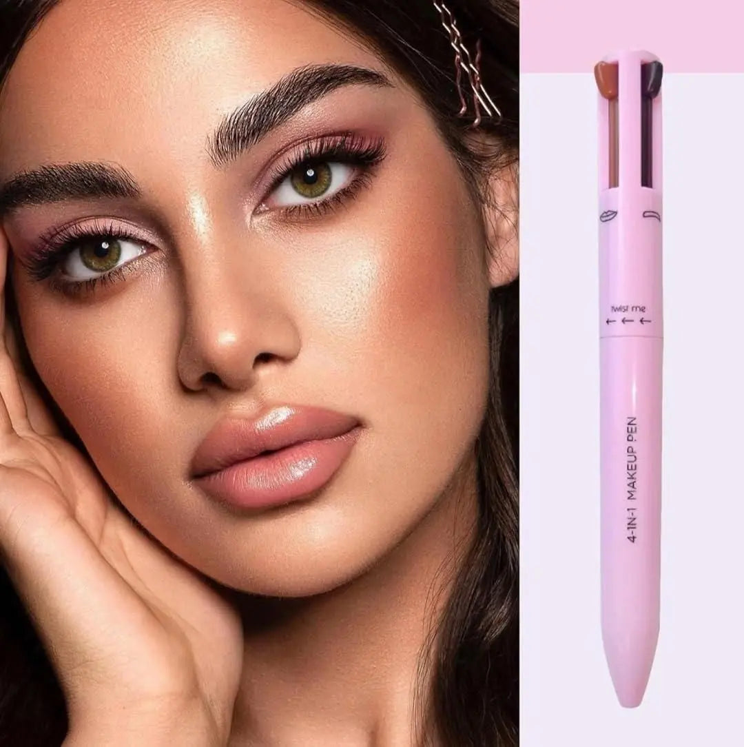4-in-1 Touch-Up Makeup Pen – Eyeliner, Lip, Concealer & Brow in One