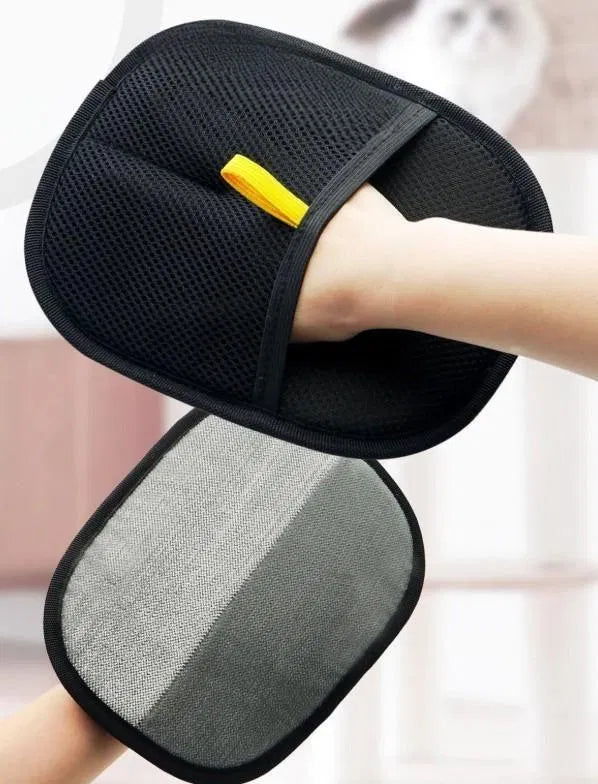 Pet Hair Removal Gloves – Remove Hair from Any Surface & Groom Your Pet