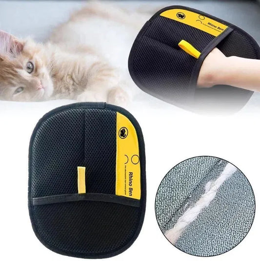 Pet Hair Removal Gloves – Remove Hair from Any Surface & Groom Your Pet
